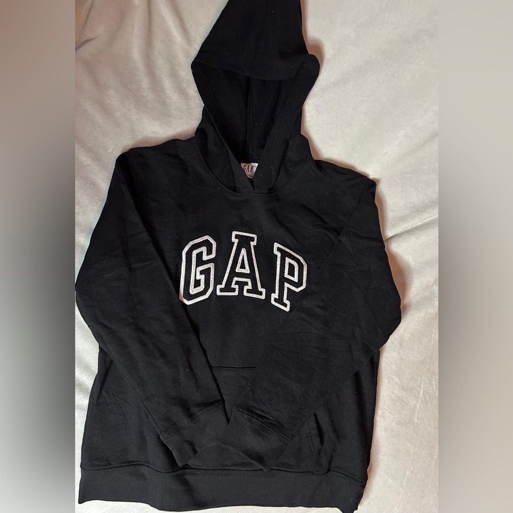 GAP women’s black hoodie Large L